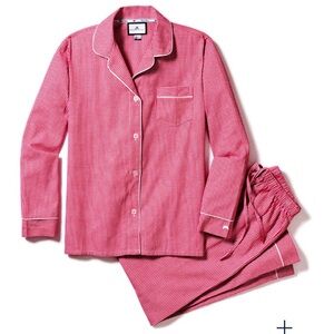 Women's Pink Striped Pajama Set